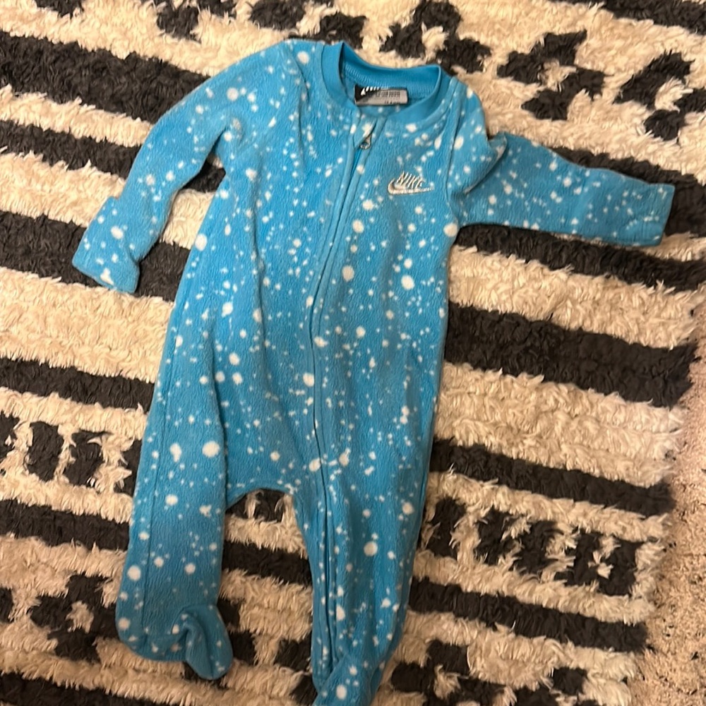 3M, Nike Fleece Sleeper with Hand Mittens, Blue